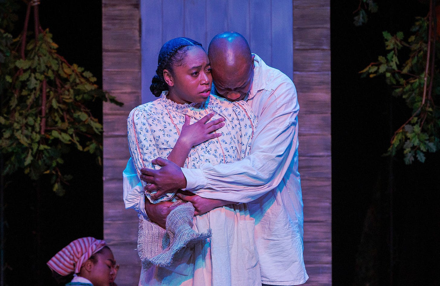 A scene from Quintessence Theatre Group's 2024 Production of Father Comes Home from the Wars.