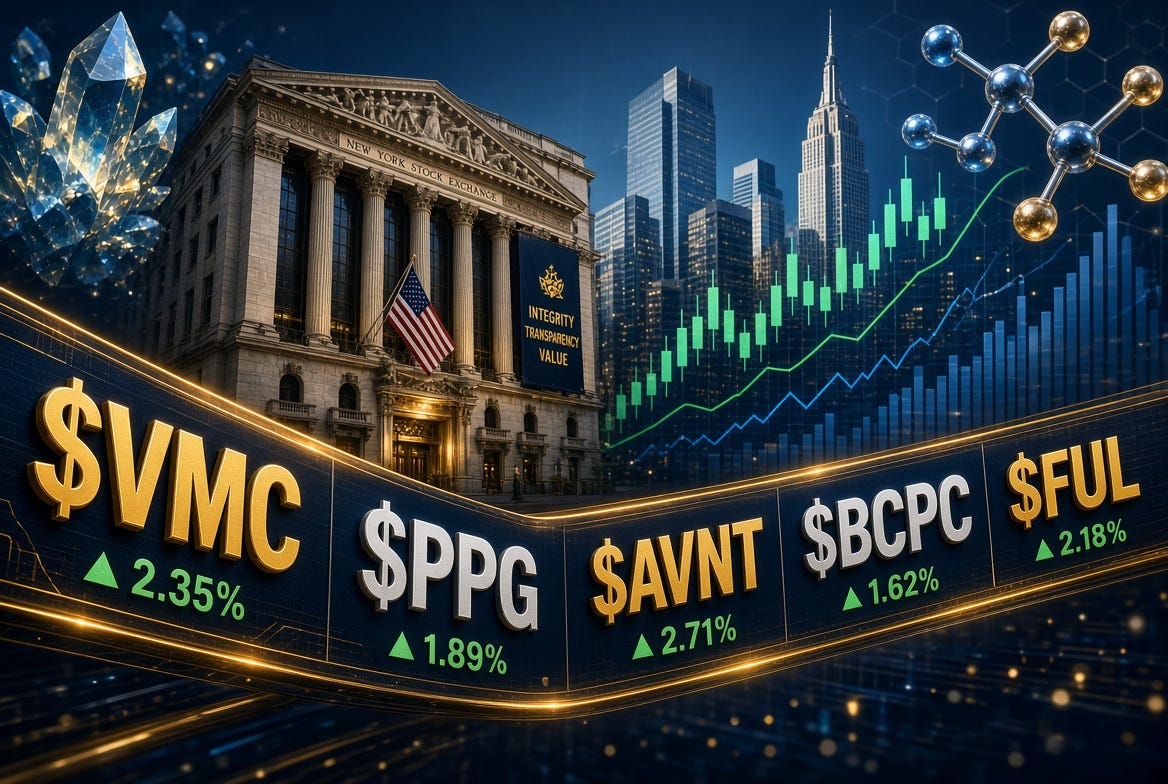 5 Dividend Growth Materials Stocks - Dividend Yield Theory