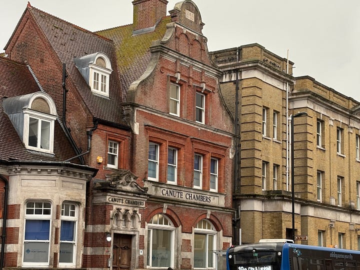 The White Star Tavern and Canute Chambers, the old White Star offices