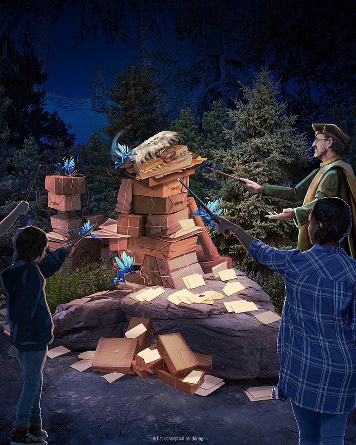 Forbidden Forest: Search for the Hippogriff at Universal Fan Fest Nights