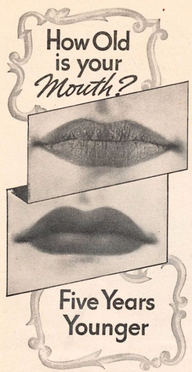 An ad shows a couple cruelly gossiping about an 'unloved' woman, implying her facial hair is the cause of her social isolation. An ad shows a couple cruelly gossiping about an 'unloved' woman, implying her facial hair is the cause of her social isolation.