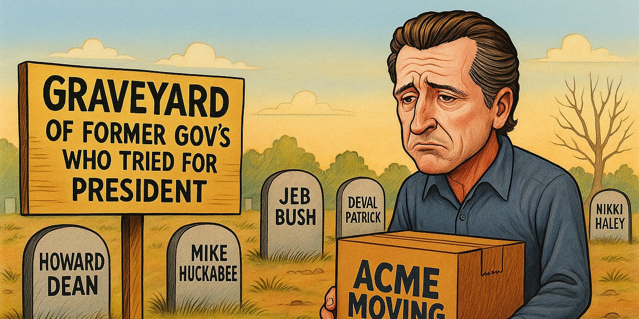 Newsom’s Anti-Trump Crown: A Prize That Expires in 2027, Just As He Is Out of Office