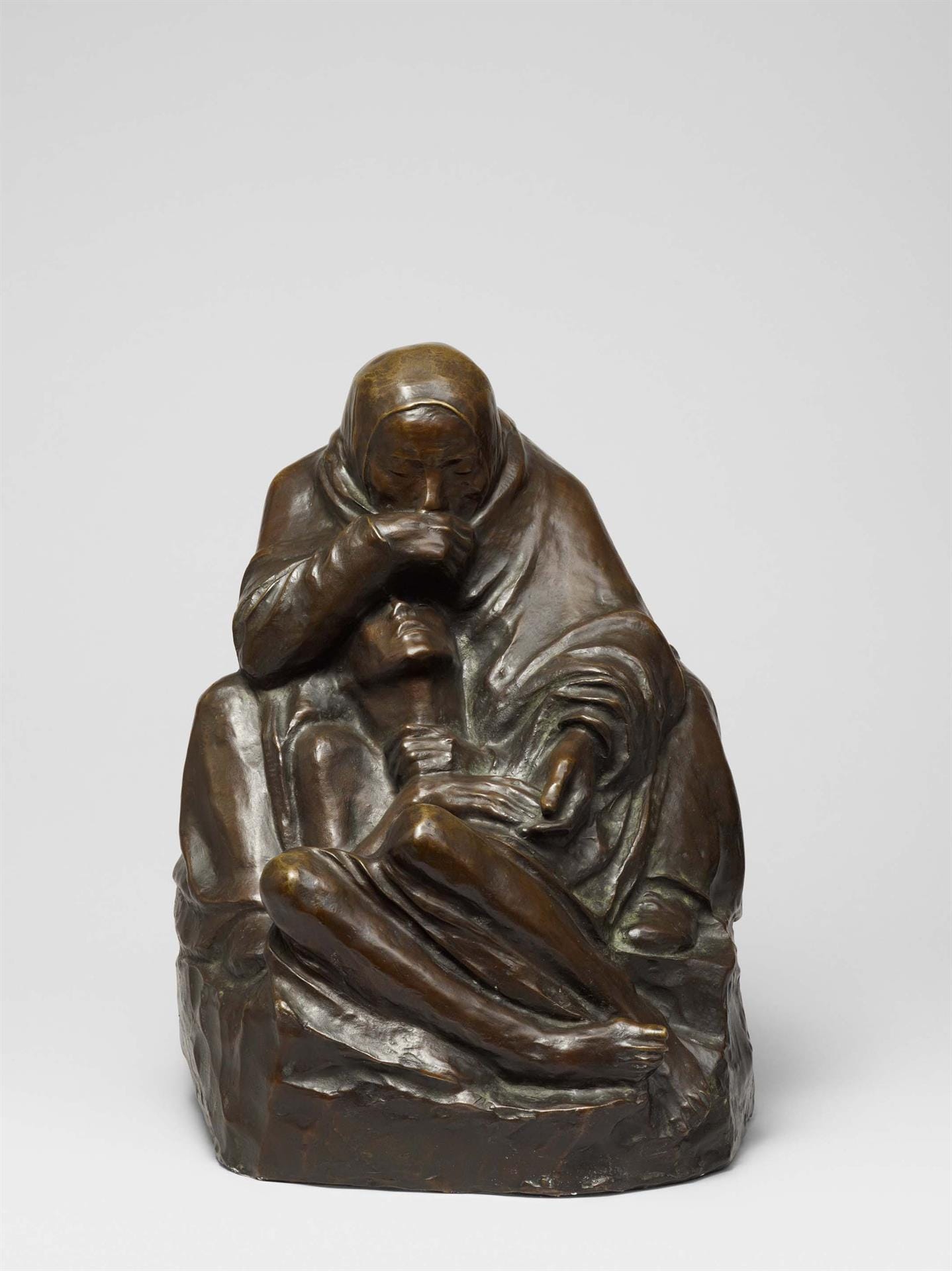 Pietà, Sculpture en bronze – Käthe Kollwitz Museum Köln