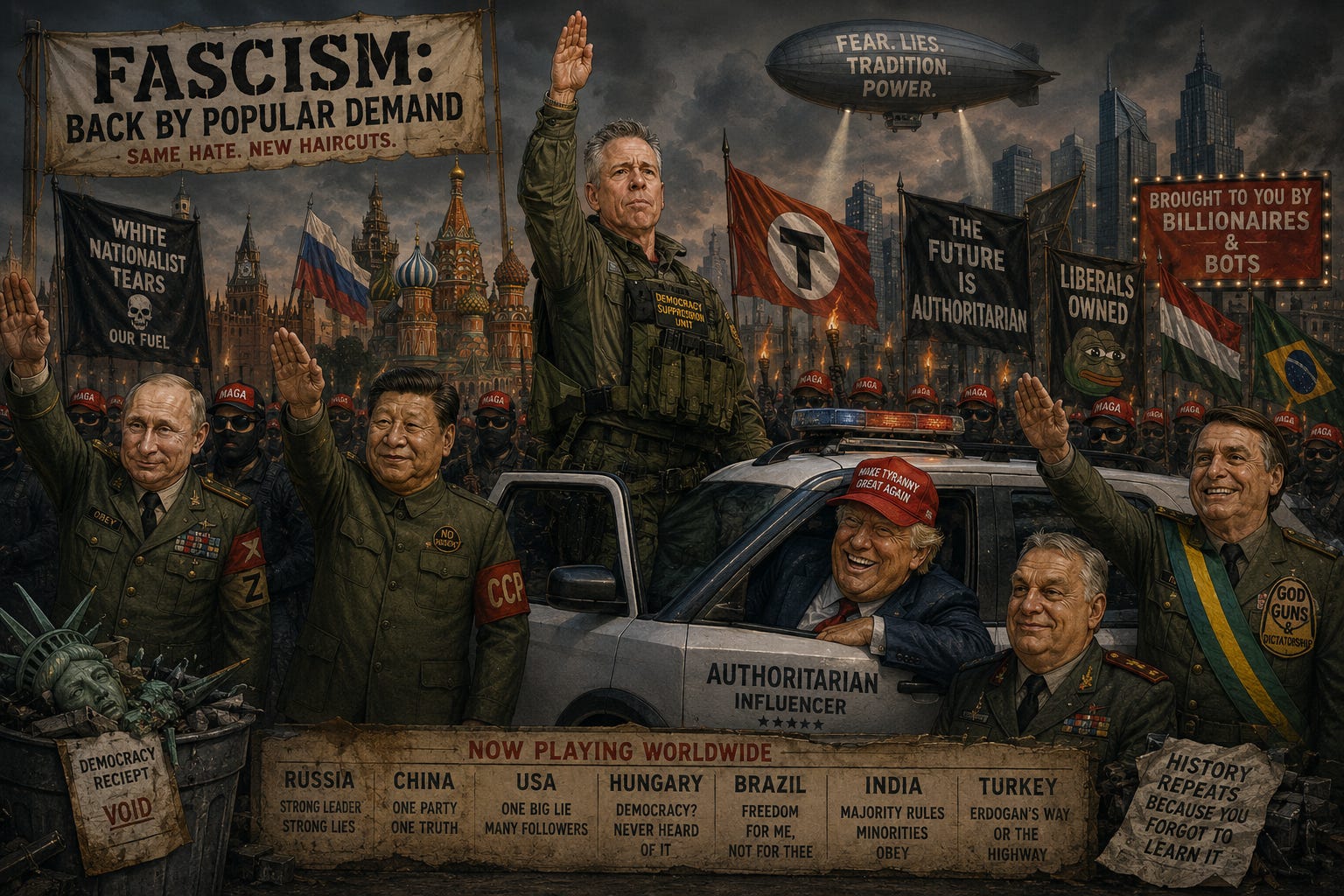 Out of the Closet: The Fascists Are Coming Out