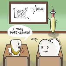 I really HATE calculus! 1. The branch of mathematics that deals with the  finding and properties of