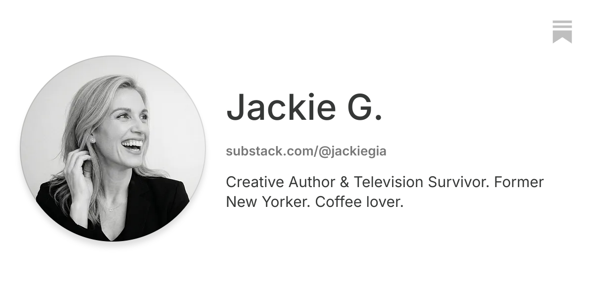 Jackie G. | Substack