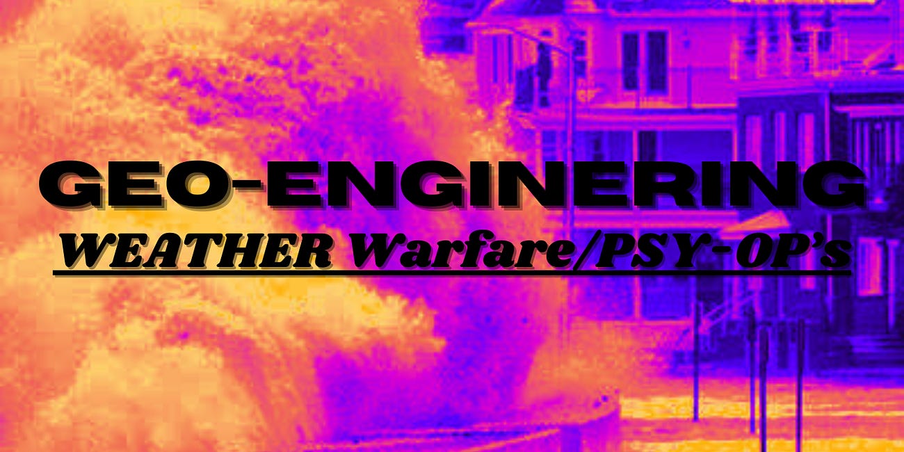 Washington State Attacked w/Geo-Engineering Weather Weapon 