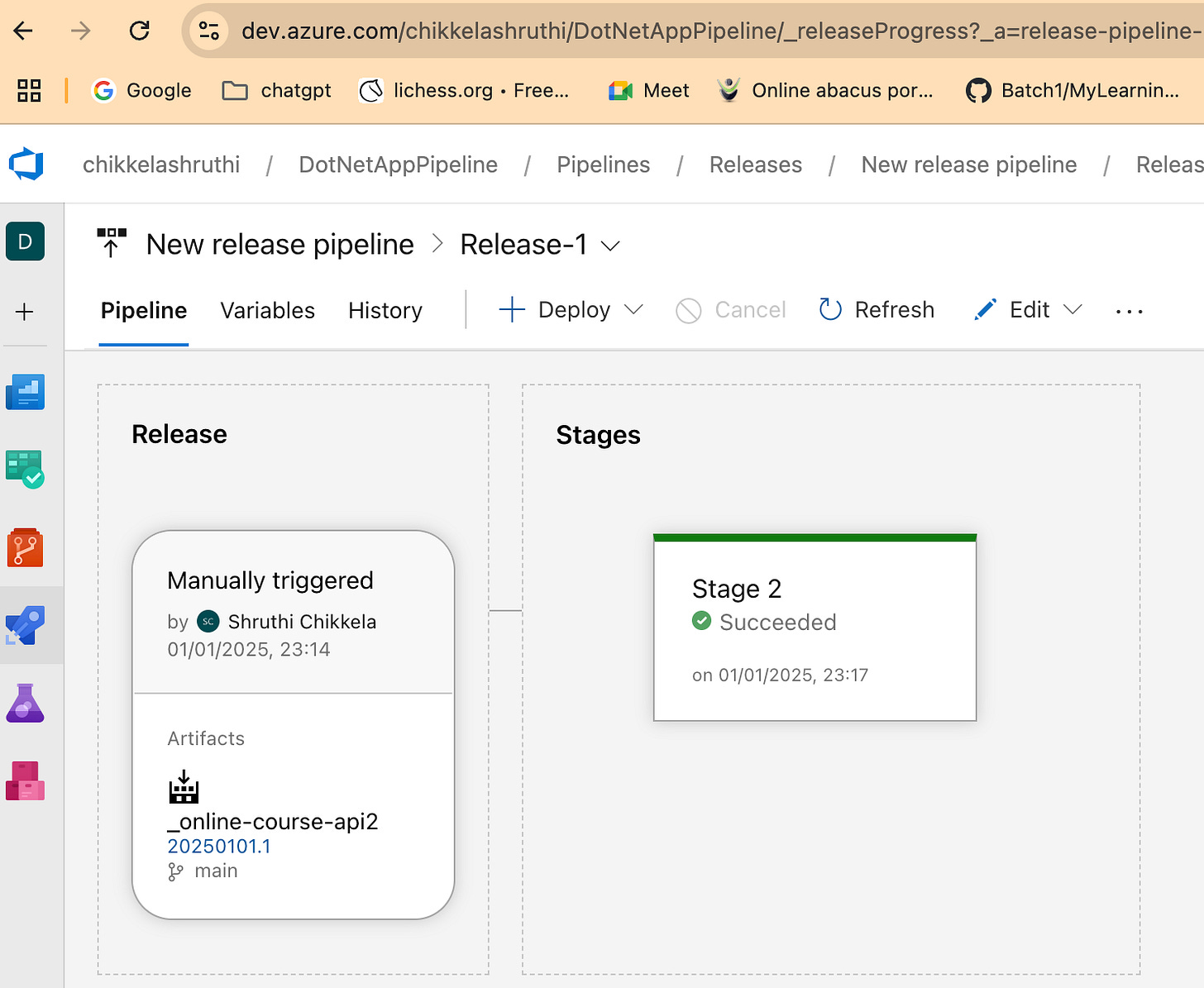 Create a CI/CD pipeline to compile, test, and deploy a .NET application ...