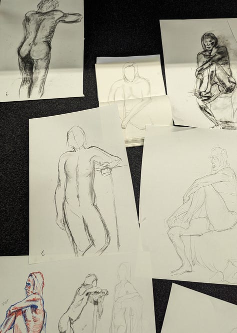 life drawing male nude cardiff aberdare