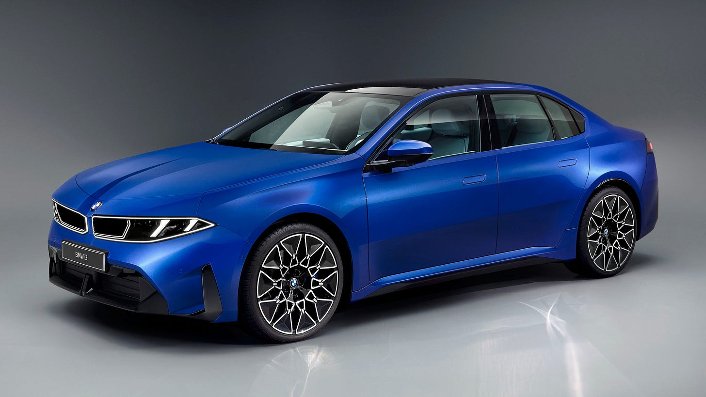 BMW i3 saloon revealed 2026