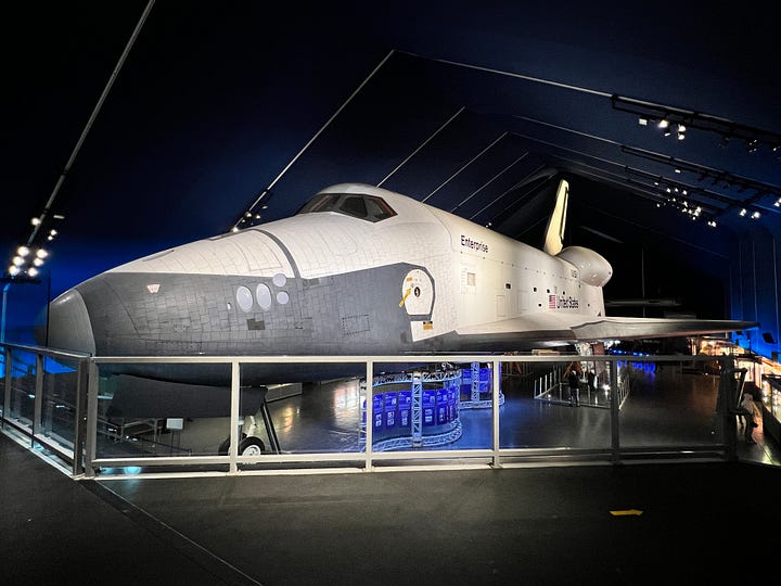 images from the Intrepid Sea, Air & Space Complex