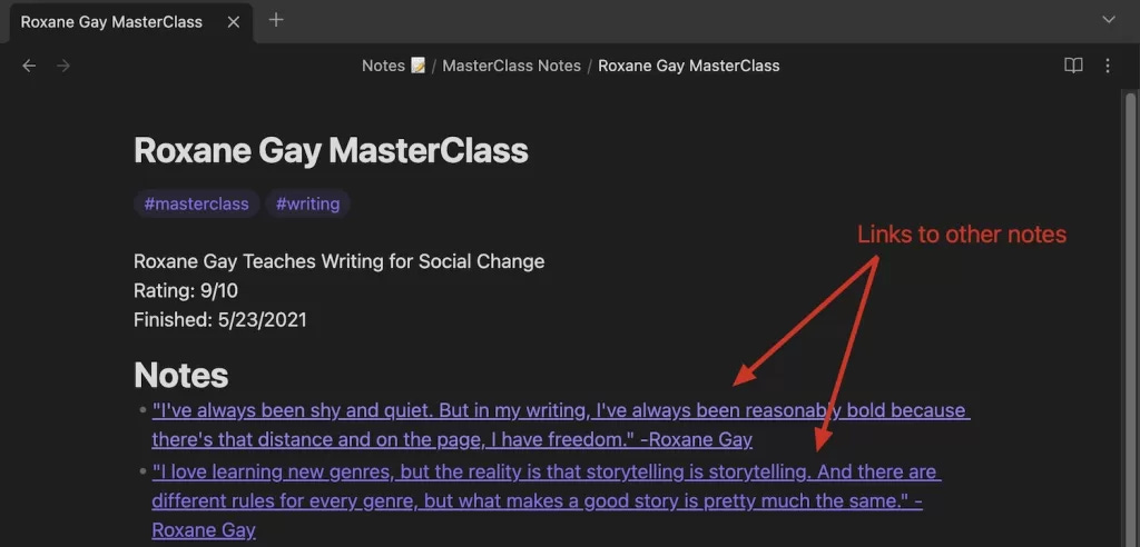 Obsidian-Roxane Gay Notes smaller