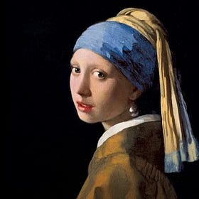 The Tearoom Library, No. 028 — Girl with a Pearl Earring