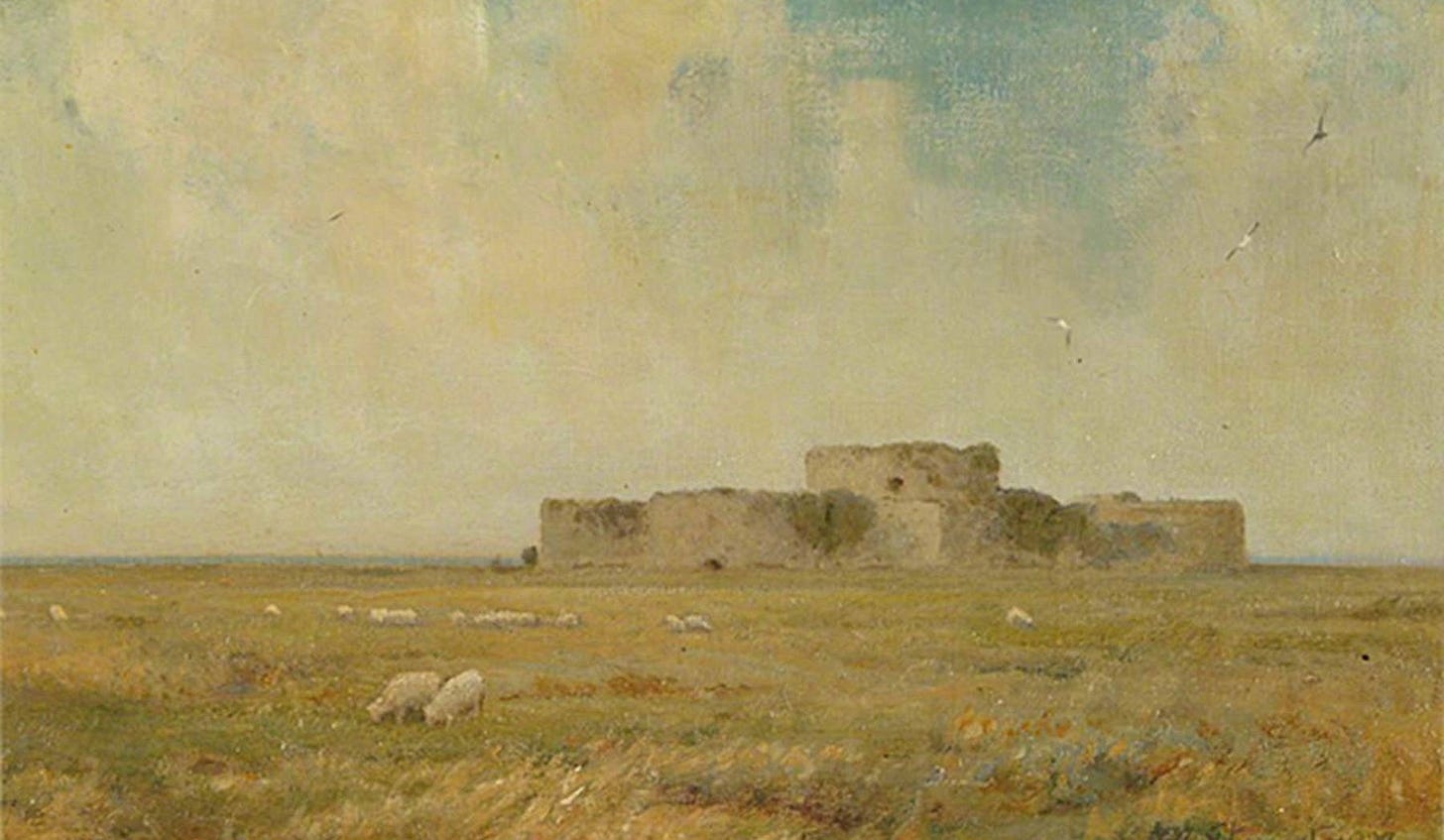 Camber Castle, East Sussex (1929) by Howard Gull Stormont