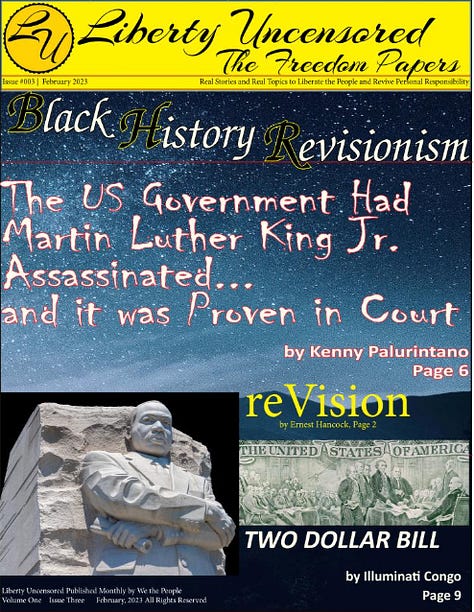 Liberty Uncensored Newspaper Issues 1-8