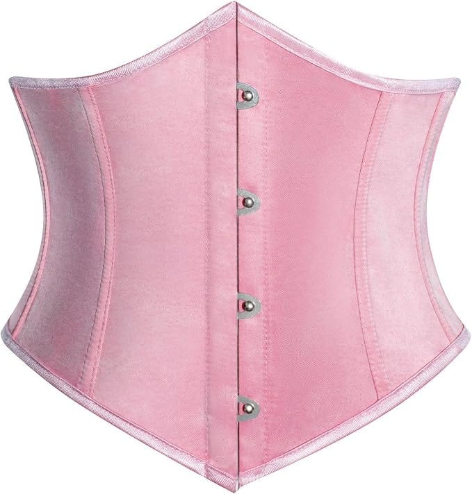 Scarlet Darkness Corset Belt for Women Fishbone Wide Corset Pirate Belt | Fishbone Support, Front Buckle, Lace Up Back, Goth Renaissance Costume Accessory Scarlet Darkness Corset Belt for Women Fishbone Wide Corset Pirate Belt | Fishbone Support, Front Buckle, Lace Up Back, Goth Renaissance Costume Accessory