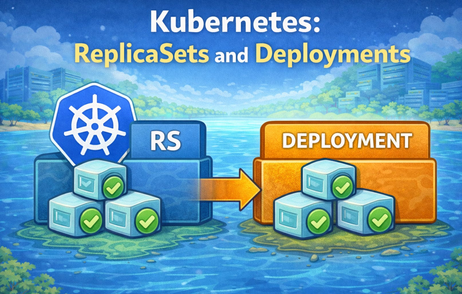 Kubernetes: ReplicaSets and Deployments - Wayne's Substack