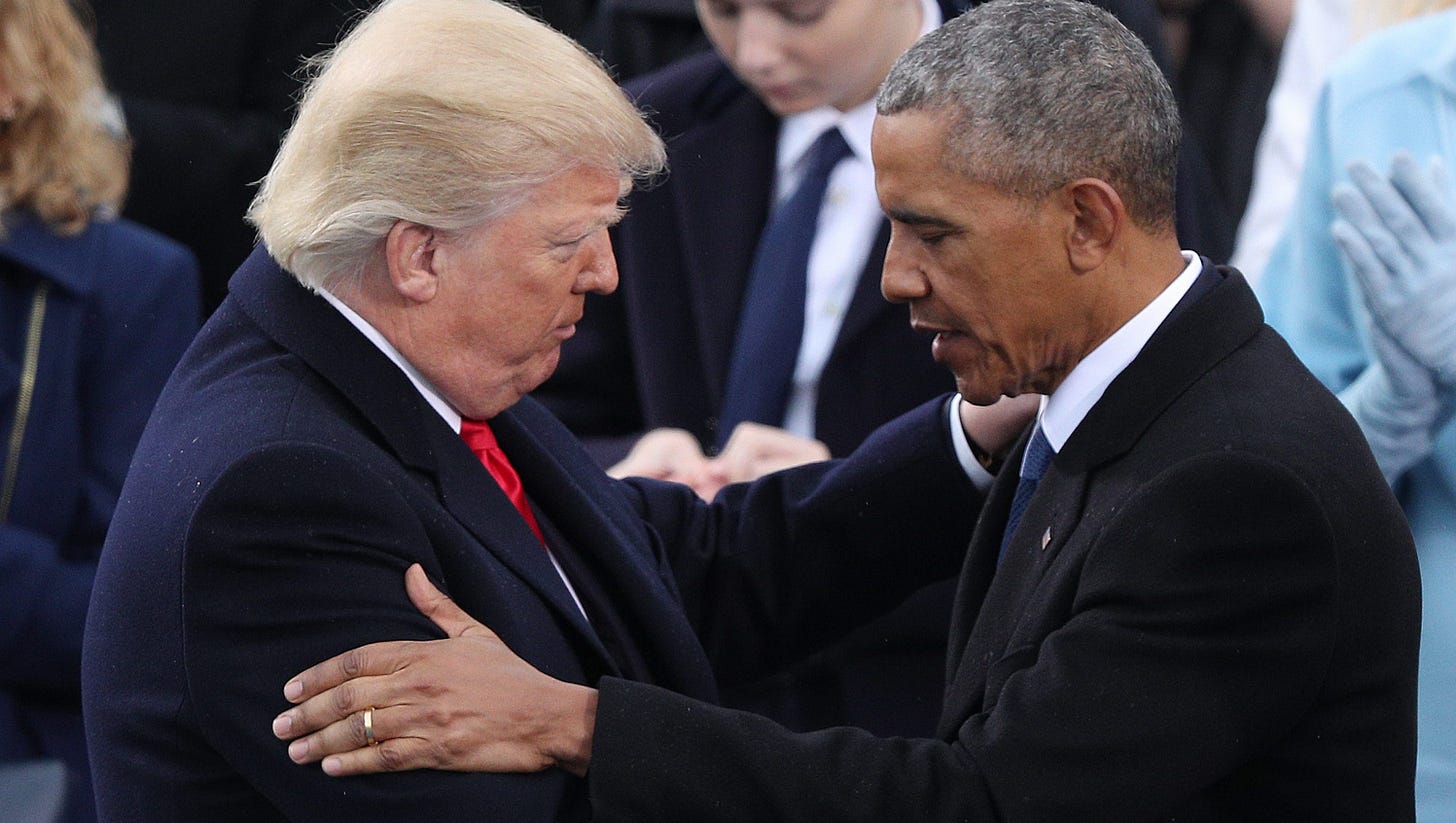 Separate visions: Comparing Trump, Obama's inauguration day speeches