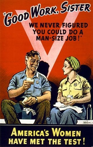 r/PropagandaPosters - WWII-era poster encouraging women to work in factories r/PropagandaPosters - WWII-era poster encouraging women to work in factories