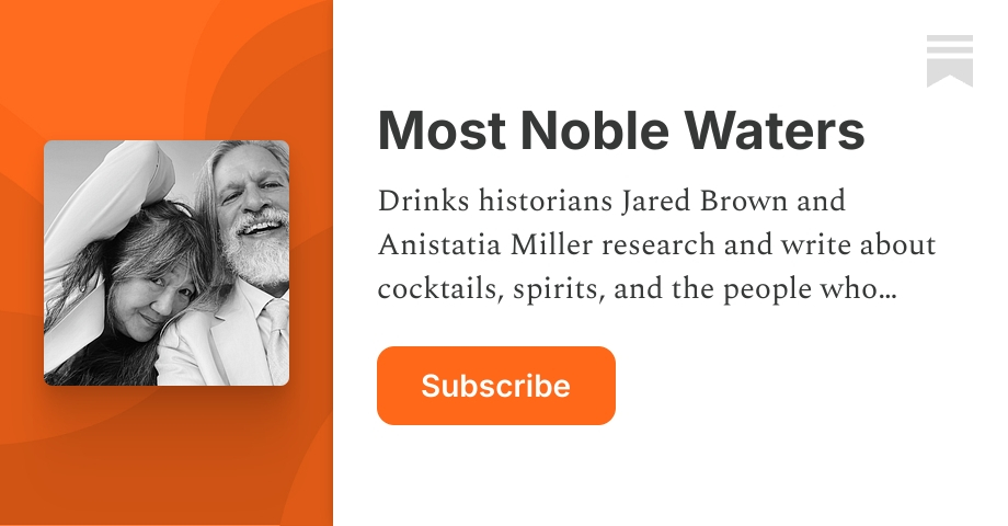 Most Noble Waters | Anistatia Miller | Substack