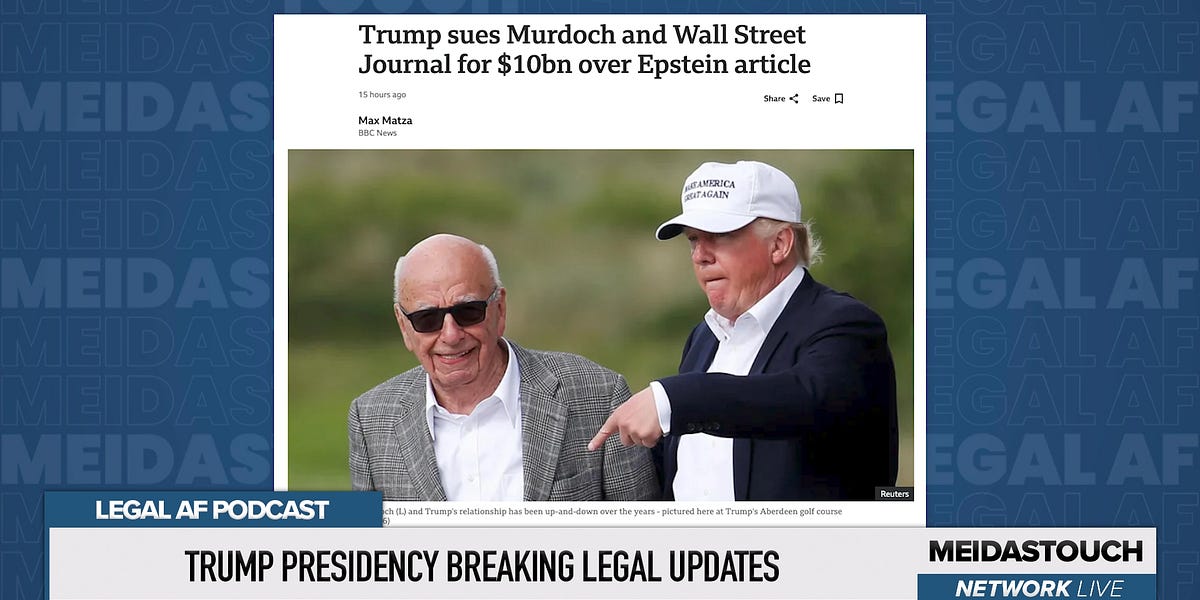 Rupert Rue Legal AF on Why Trump Will Regret Suing Murdoch + More (Ad-Free)