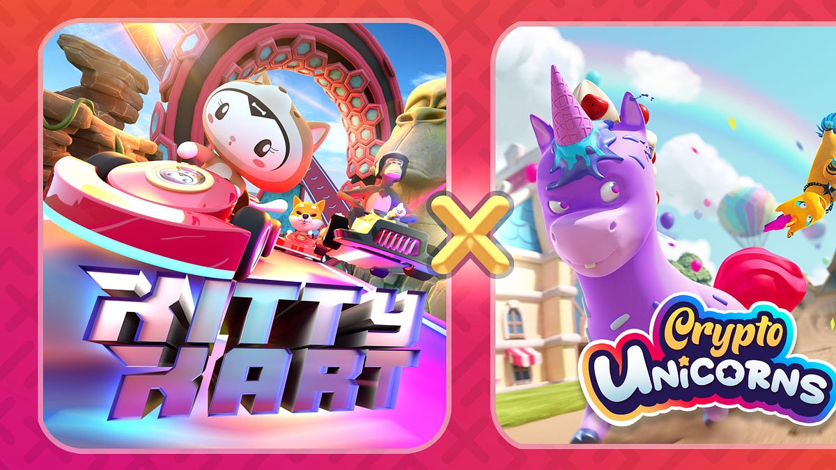 Crypto Unicorns x KittyKart: Stream & Chill Event