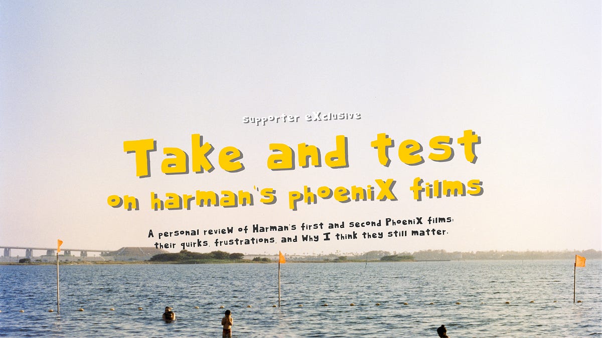 Take and Test on Harman's Phoenix Films - by Raufan