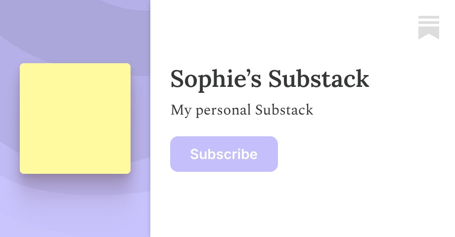 The Substack Effect - Sophie’s Substack