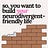 neurodivergent-friendly life