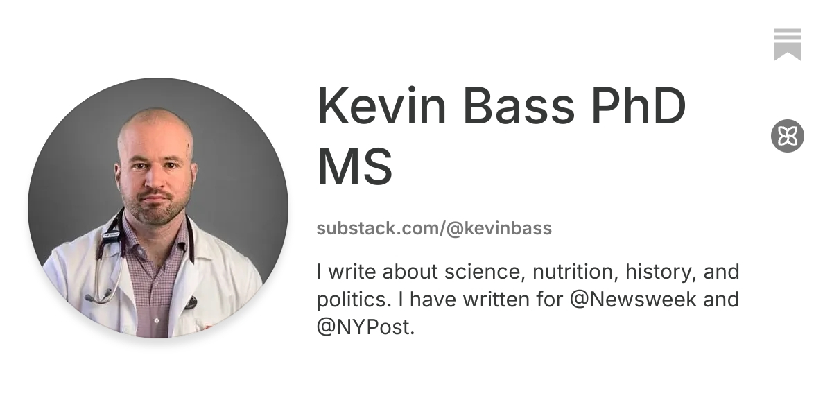 Kevin Bass PhD MS | Substack