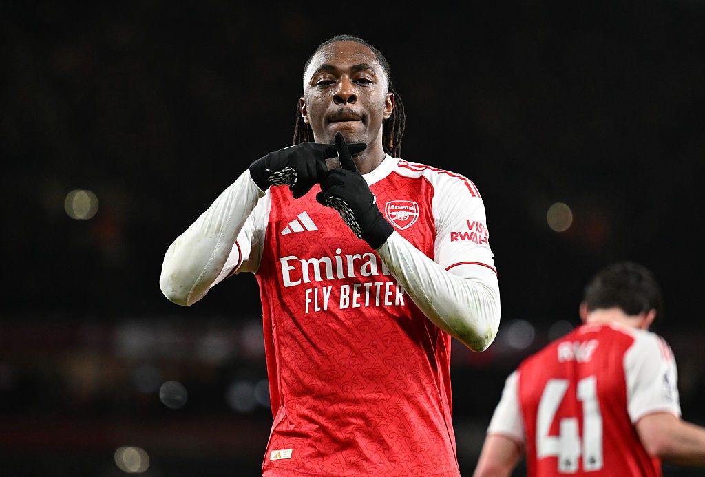 What does Eberechi Eze's Arsenal celebration mean?
