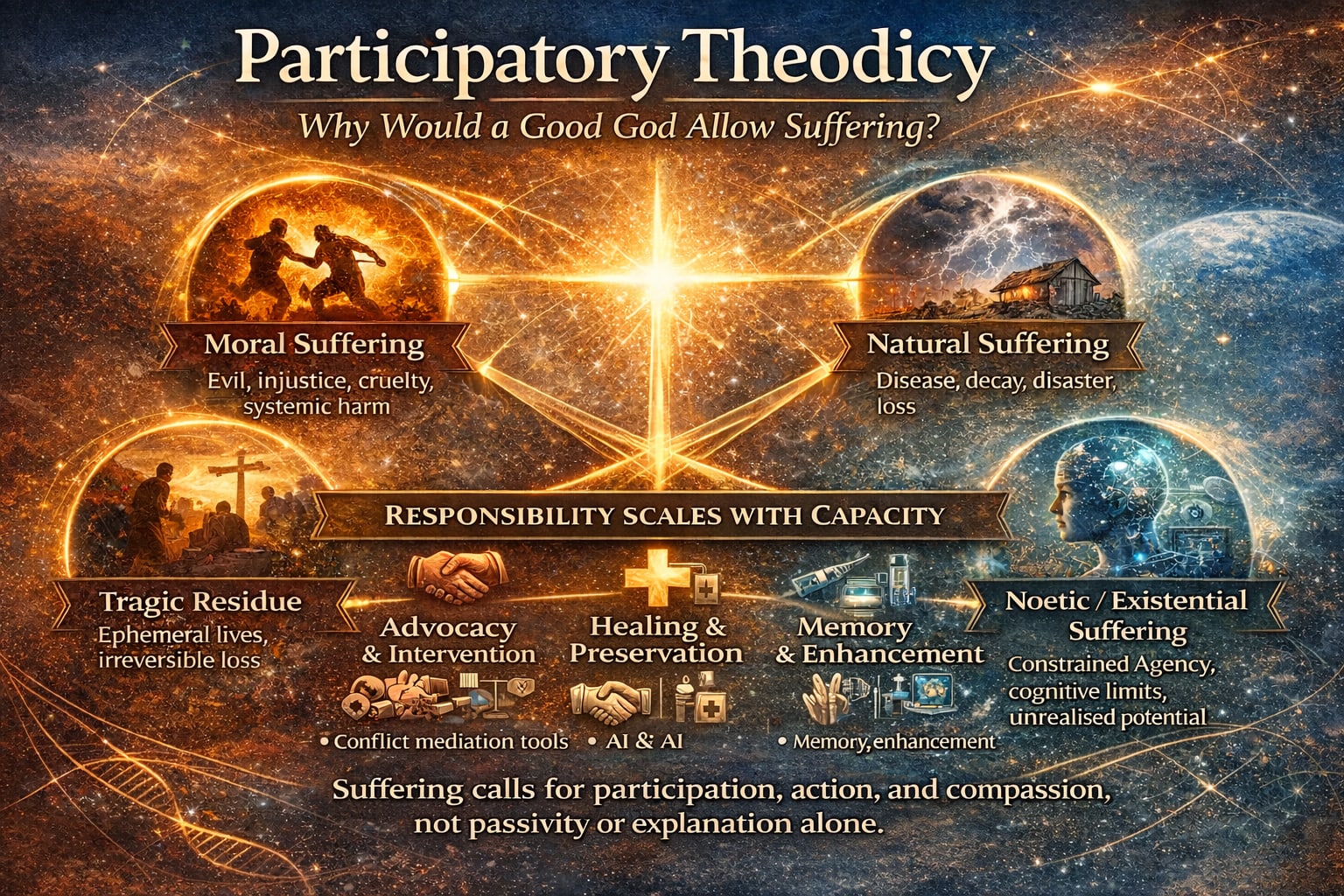 Participatory Theodicy: Co-Creation, Suffering, and Moral Agency