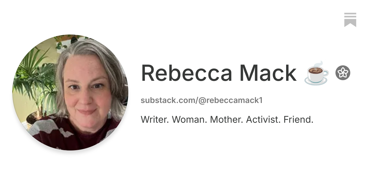Rebecca Mack ☕ | Substack