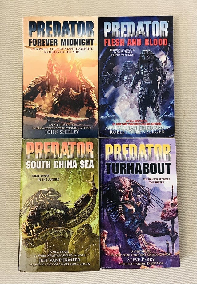 r/predator - A few Predator novels from my collection r/predator - A few Predator novels from my collection