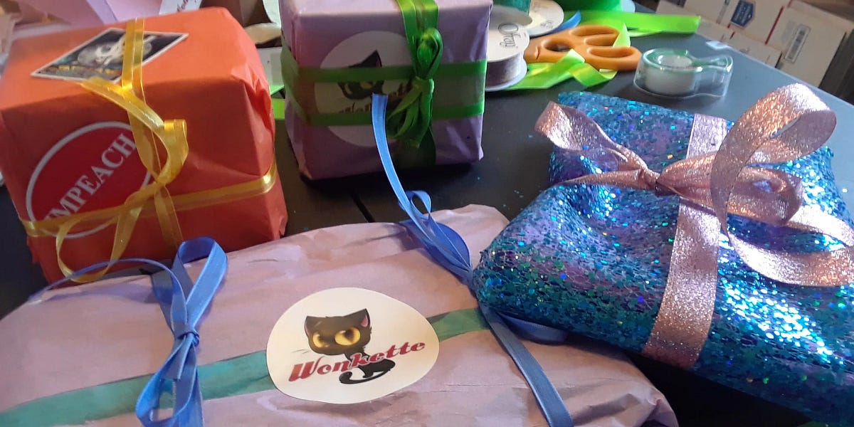 Hurry! Hurry! It's The Wonkette Wonkers Handmade And Upcycled Everything You Need For Christmas Ethical Consumerist Orgy!