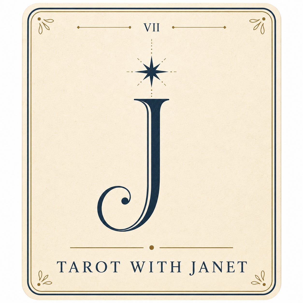 Tarot with Janet logo