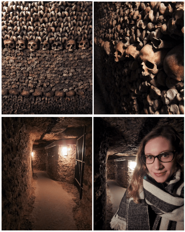 Diana Urban's pictures of the Paris catacombs from 2019