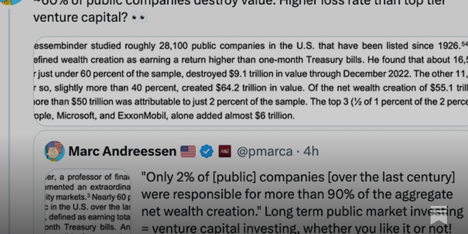 🤑 Which companies generate stock market returns?