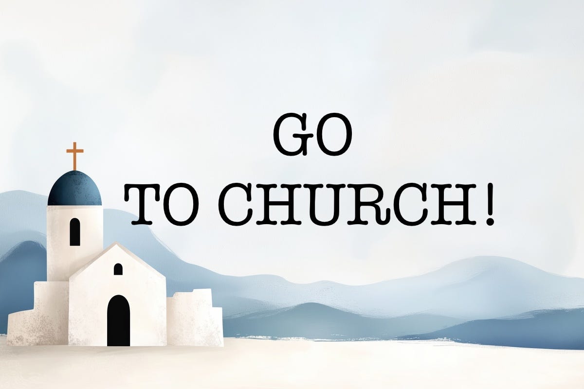 The Healing Power of Communal Worship: Why 'Go to Church' Remains the Orthodox Answer