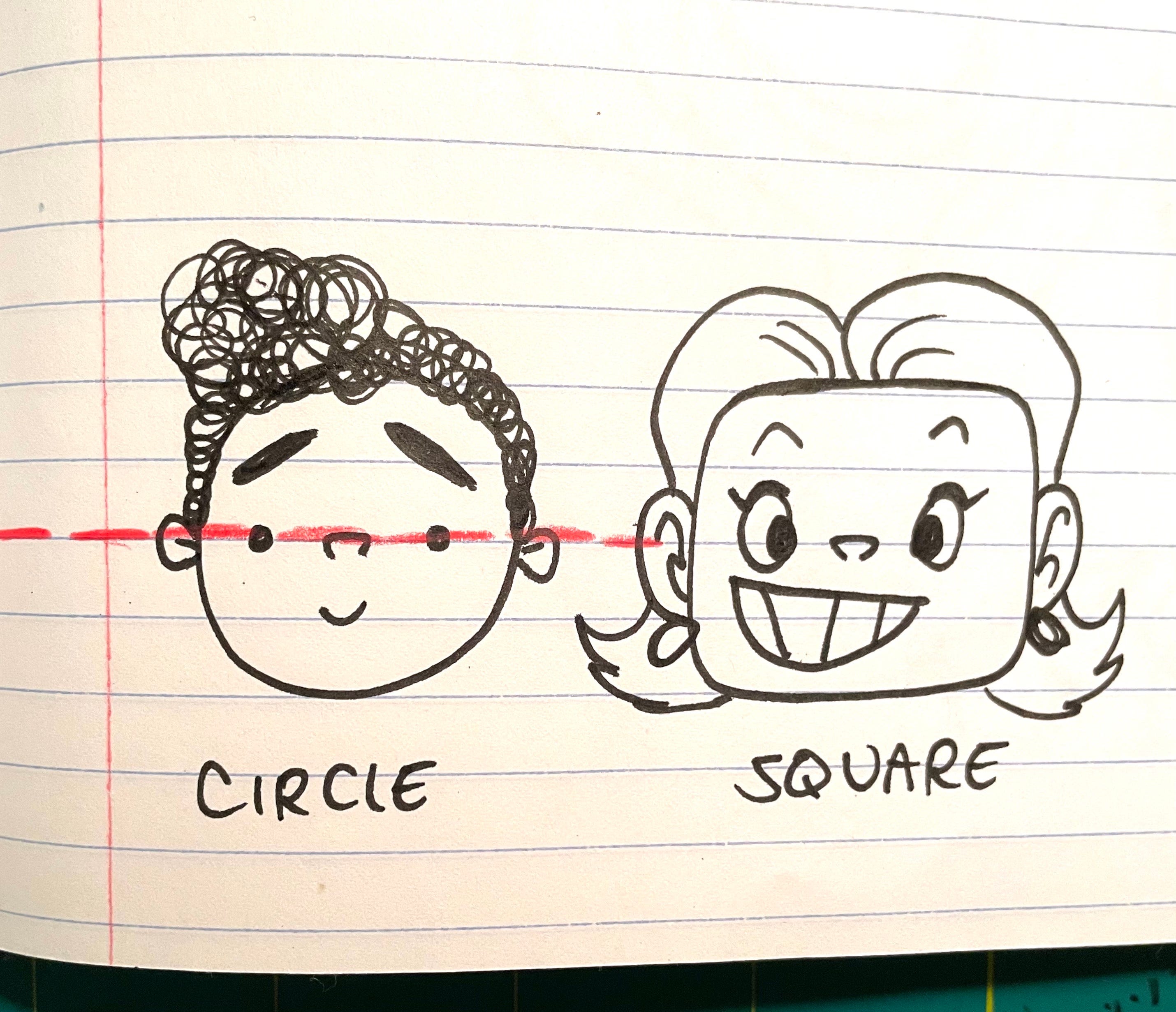 Want to Look Cute? Draw Yourself! - by Khalid Birdsong, image size:2860x2462