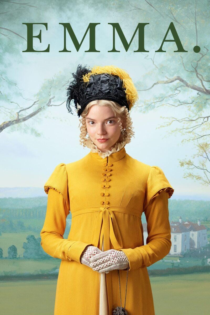 Anya Taylor Joy in 'Emma' 2022 Anya Taylor Joy in 'Emma' 2022