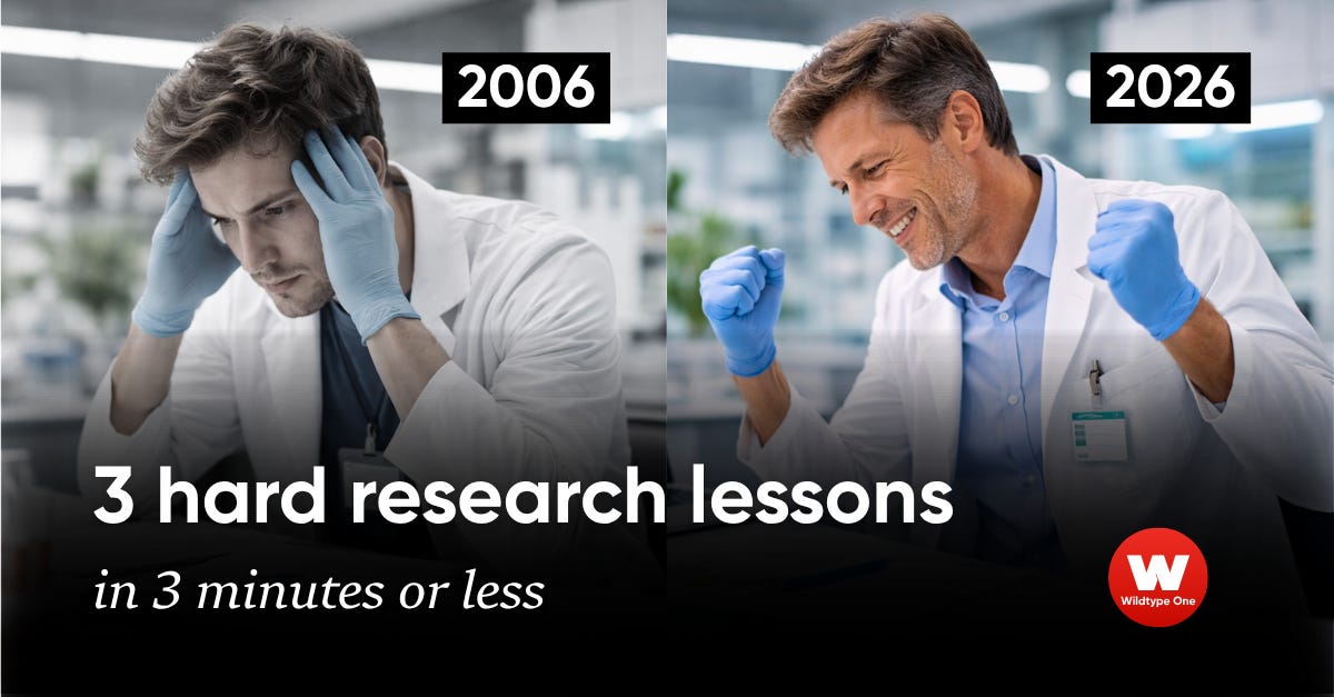 3 hard lessons researchers learn decades later - by Carl