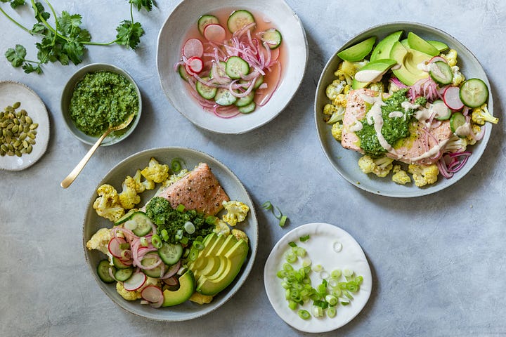 grain-free pesto dishes