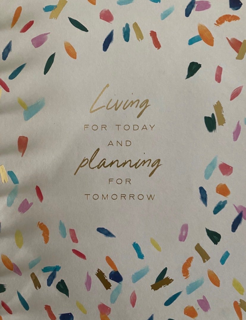 living for today and planning for tomorrow living for today and planning for tomorrow