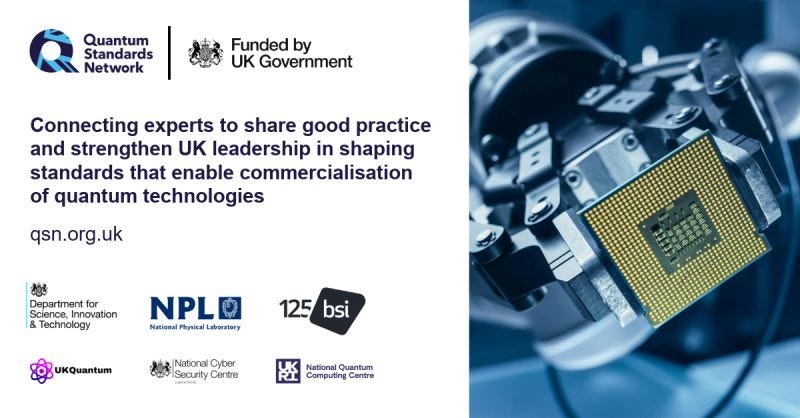 UK Launches Quantum Standards Network for Responsible Commercialisation | UKQuantum posted on the topic | LinkedIn UK Launches Quantum Standards Network for Responsible Commercialisation | UKQuantum posted on the topic | LinkedIn