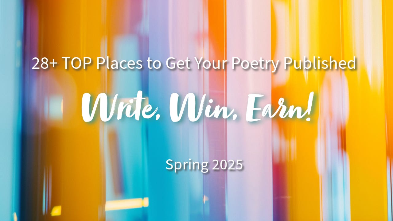 Spring 2025 Publishing Opportunities 