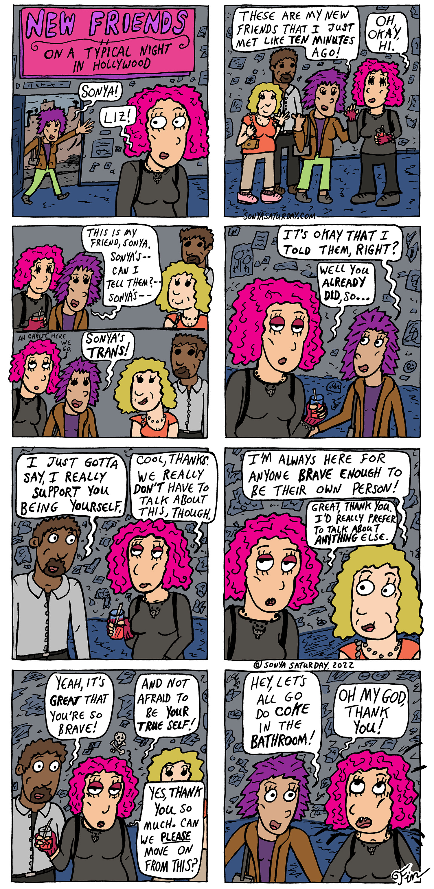 Comic by Sonya Saturday