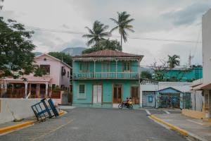 Photo by Julia Volk - wooden houses in a neighborhood
