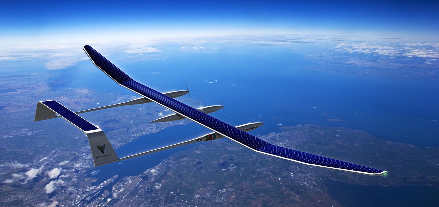 Kea Aerospace | Solar-Powered Stratospheric Aircraft, High Altitude  Platform Station (HAPS / HALE)