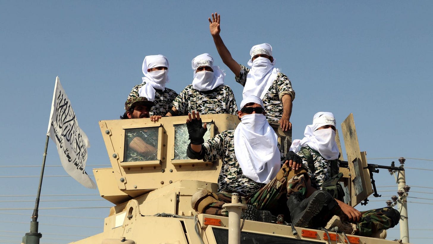 Afghanistan: Taliban parade in Kandahar as it showcases military hardware seized during takeover ...